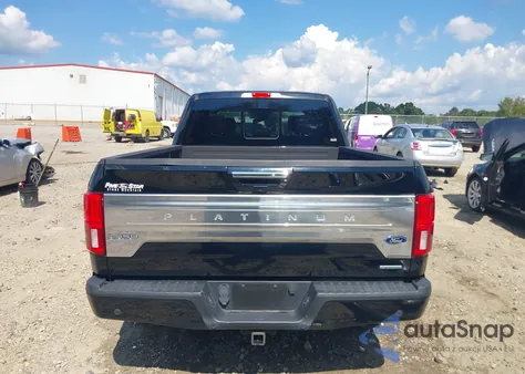 2018 Ford F-150 Platinum from USA, damaged, VIN 1FTEW1CG0JFB19412